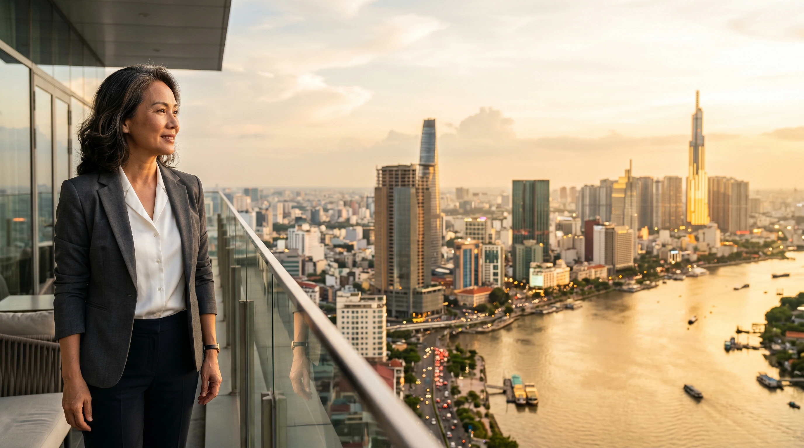 Business class to Ho Chi Minh City