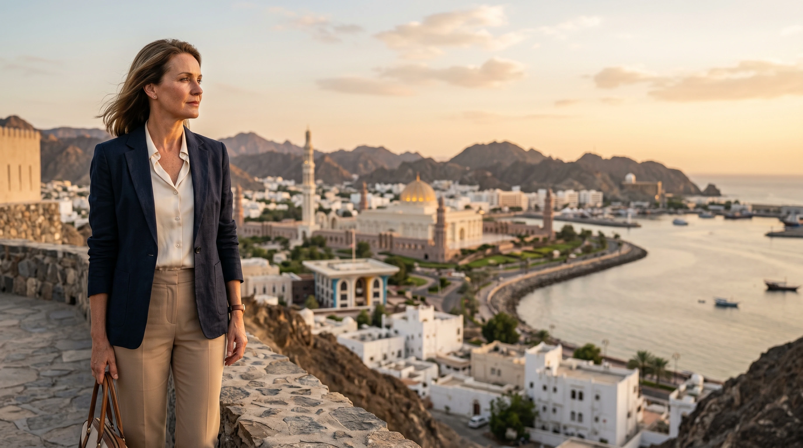 Business class to Muscat