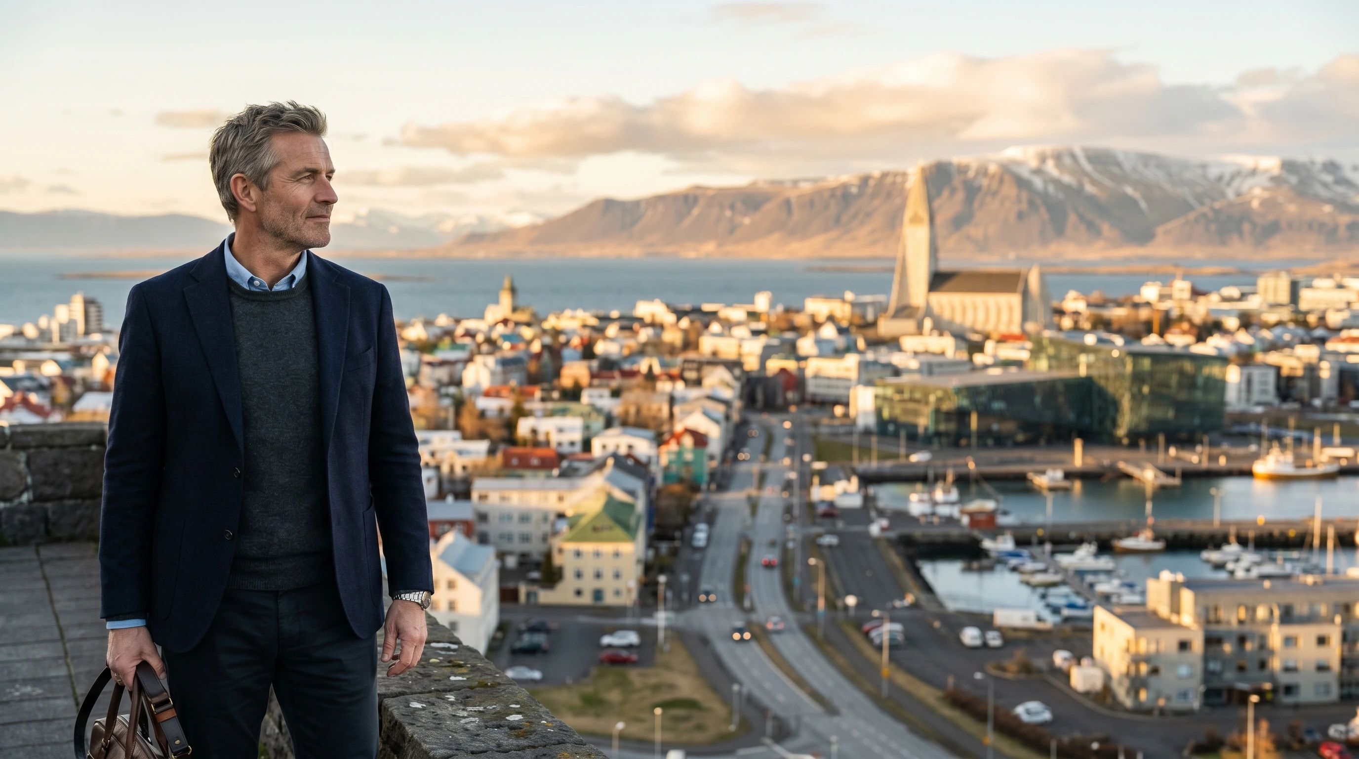 Business class to Reykjavík