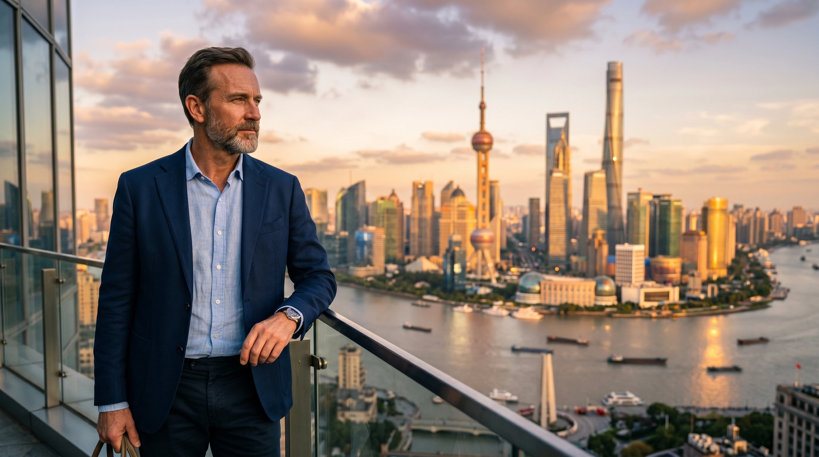 Business class to Shanghai
