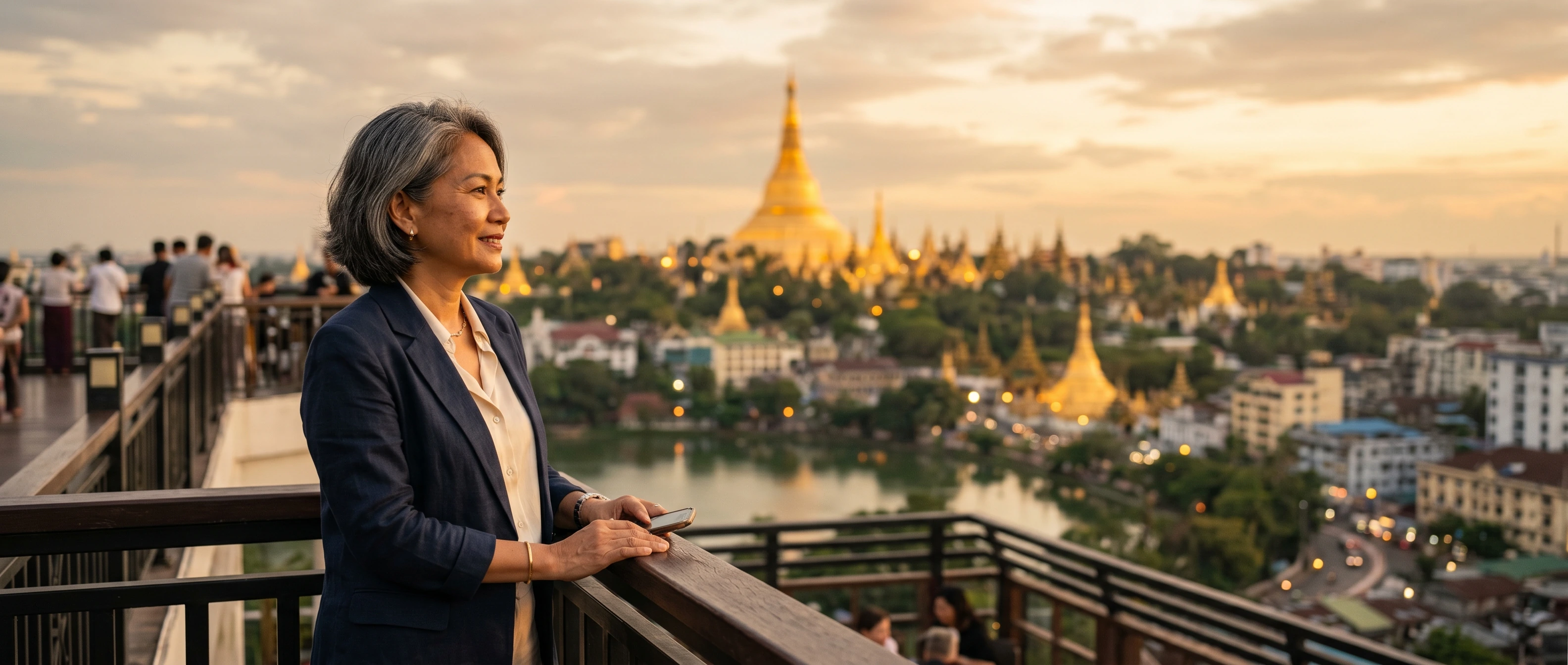 Business class to Yangon