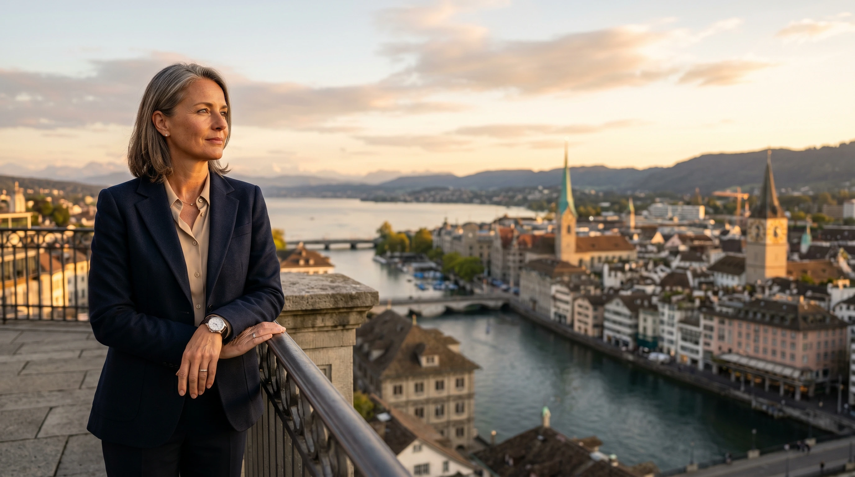Business class to Zurich