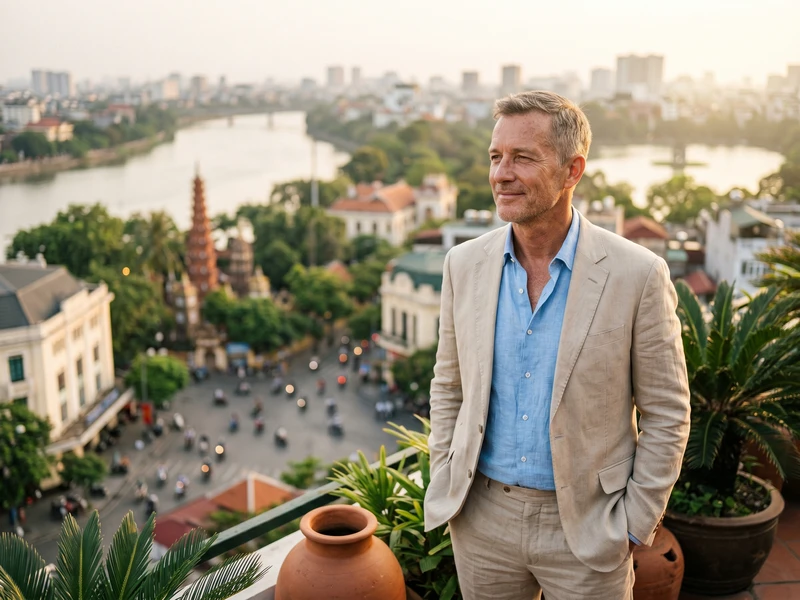 Business class flights to Hanoi